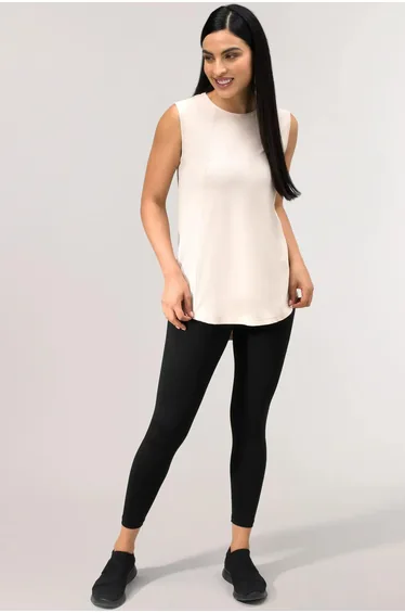 Twirl Sleeveless Top - CORE LIGHT PINK