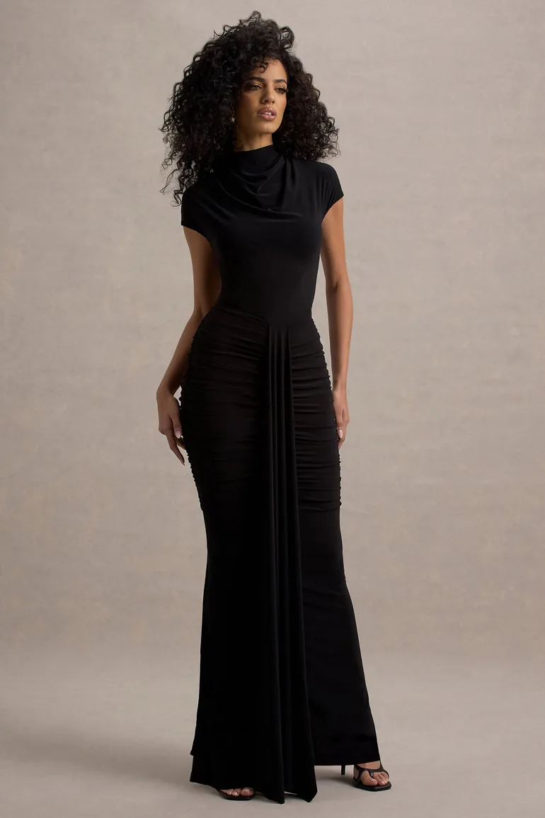 lorenza maxi dress in black Lorenza Maxi Dress