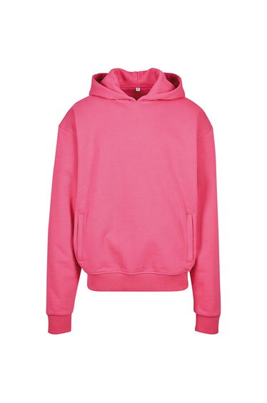 Mens Oversized Hoodie - Hibiscus Pink