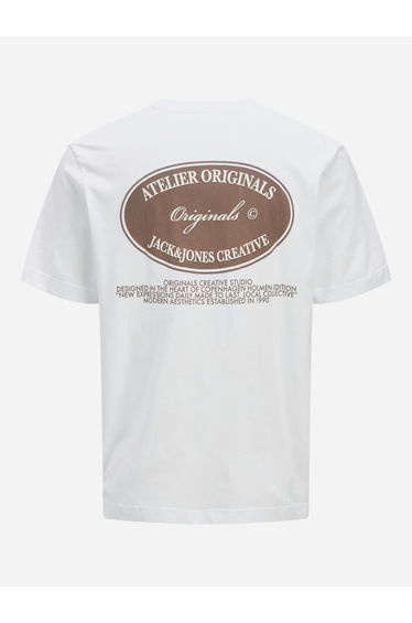 Graphic Print Crew Neck T-Shirt