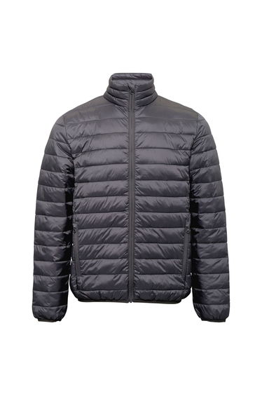 2786 Mens Terrain Long Sleeves Padded Jacket - Steel