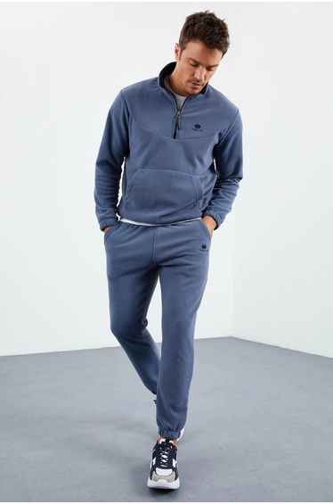 TOMMY Men's Polyester Sweatshirt And Pants Set