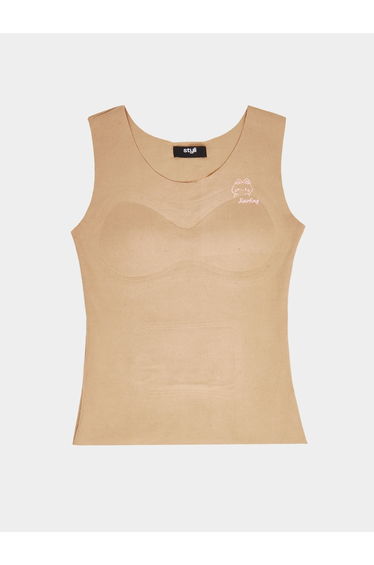 Teen Girls Knit Vest with Pads