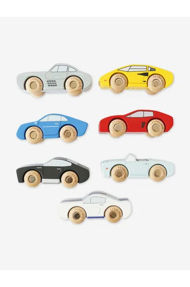 Classic Wooden Sports Cars-7 Piece