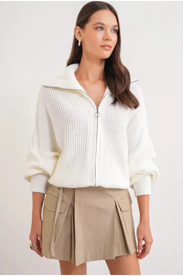 كارديغان بيج بأكمام طويلة