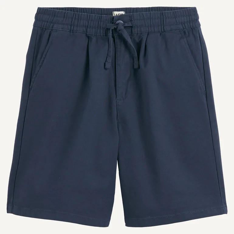 Bermuda Chino Shorts with Elasticated Waistband - 1