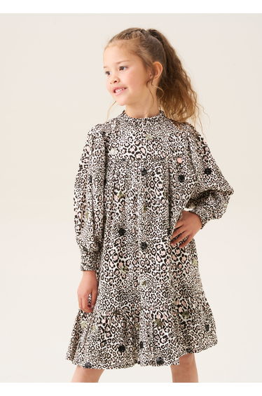 Mindy Leopard Sequin Embellished Dress