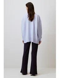 SWEATER WITH PEARL COLLAR - 4