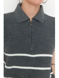 Sweater Vest - Ecru - Regular fit - 4