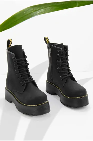 Women's Boots & Booties in Matte Black