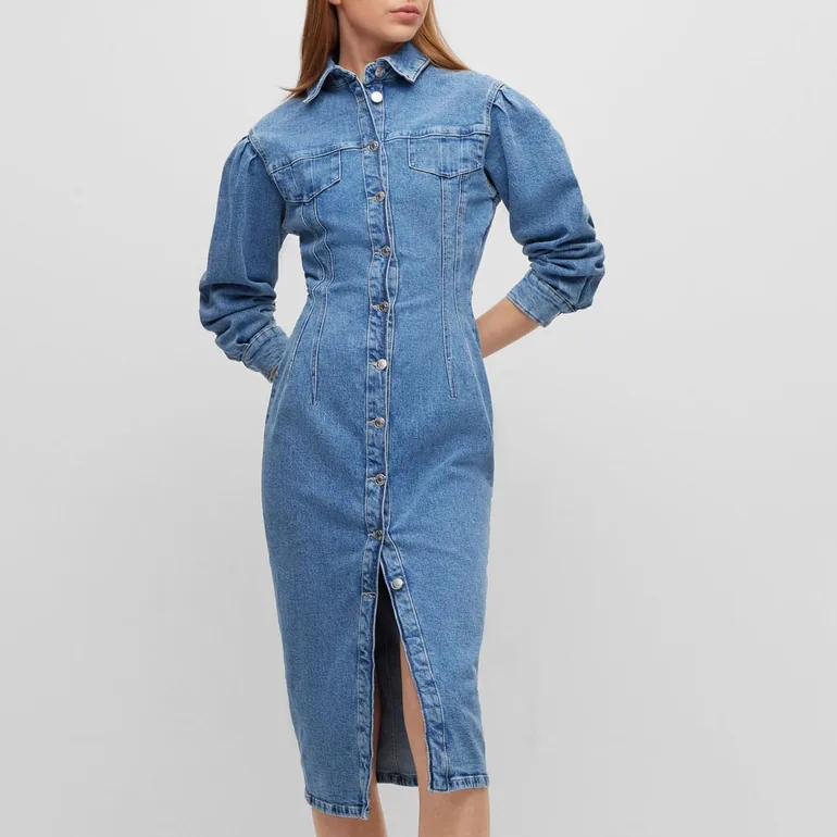 hugo denim dress Hugo Denim Dress  SEROYA