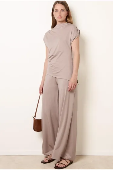 Soft Jersey Asymmetric Hem Set
