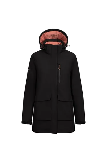 Trespass Womens/Ladies Hosho Waterproof Jacket - Black