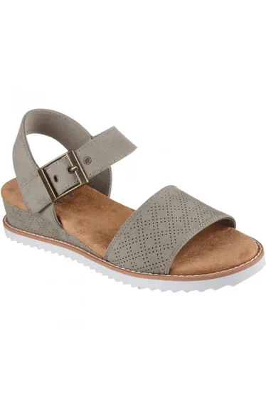 Skechers Womens/Ladies Desert Kiss Serendipitous Sandals - Olive