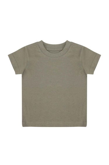 Larkwood Baby Plain T-Shirt - Khaki Green