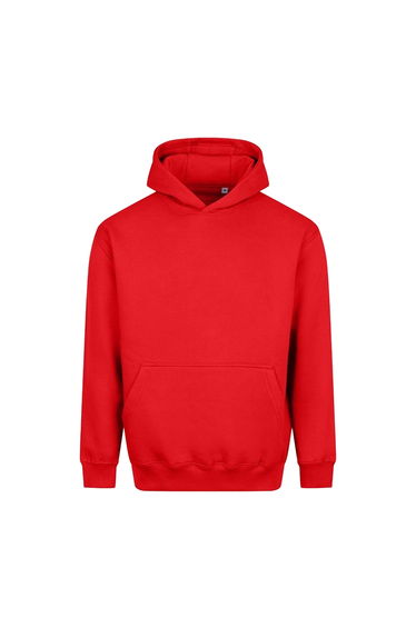 Awdis Mens Vision Heavyweight Hoodie - Fire Red