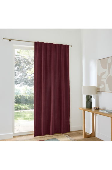 Milo Cut Velvet Hidden Tab Top Curtain