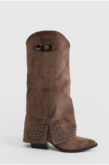 بوت بوهو باللون البني