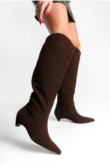 Brown Premium Suede Boots