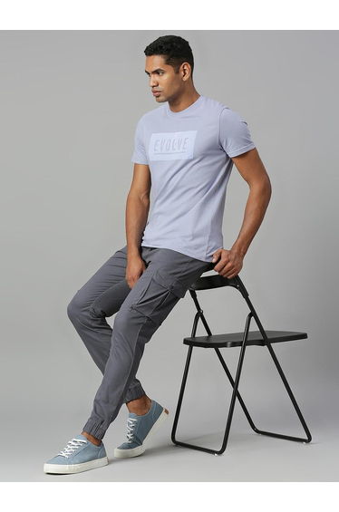 Tapered Fit Cotton Cargo Joggers