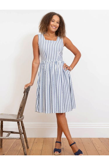 Chesil woven dress stripe