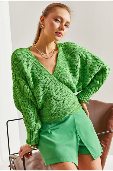 Women's Braided Tie Knitwear Cardigan