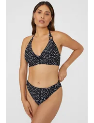 Gorgeous DD+ Spot Plunge Non Pad Bikini Top - mono - 1