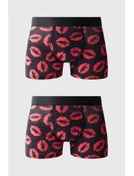 Lips Boxer Gift Set - black - 1