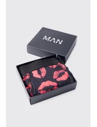 Lips Boxer Gift Set - black