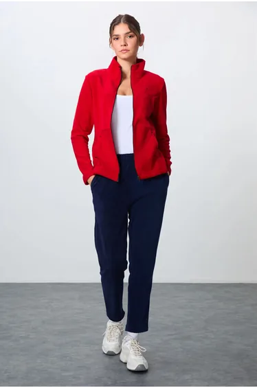 TOMMY Women's Long-Sleeve Zipper Tracksuit Set