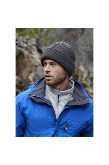Beechfield Water Repellent Elements Beanie - Graphite Grey