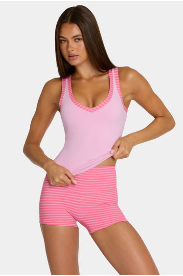Soft Active Tank Top in Sweet Pink
