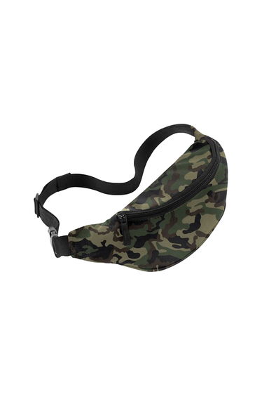 Bagbase Camouflage Waist Bag - Jungle Camo