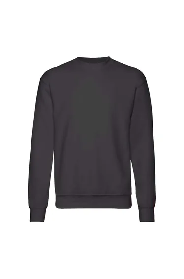 Fruit Of The Loom Kids Unisex Premium 70/30 Sweatshirt (Pack of 2) - Black