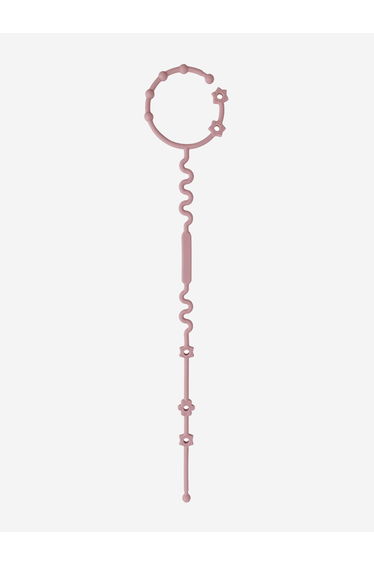 Bloom Bambini Adjustable Teether and Pacifier Clip in Purple