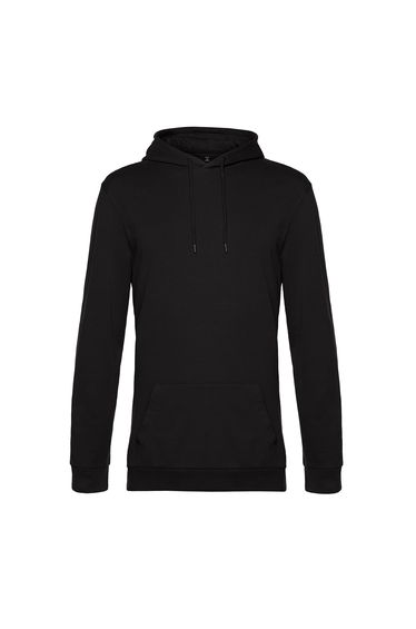 B&C Mens # Hoodie - Black Pure