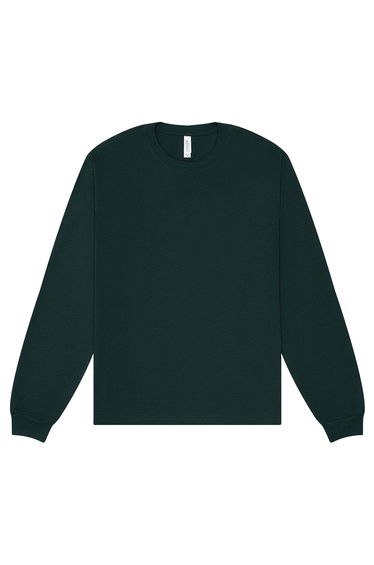Bella + Canvas Adult Heavyweight Boxy Long-Sleeved T-Shirt - Forest