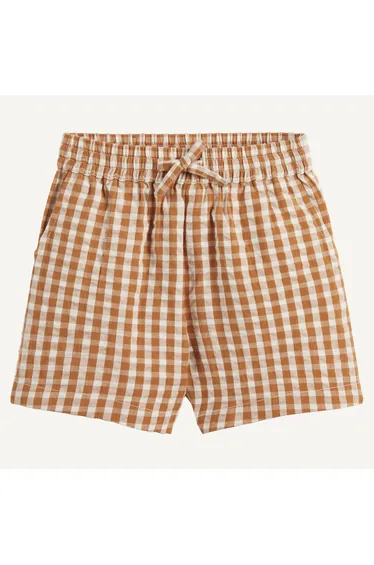 Checked Bermuda Shorts