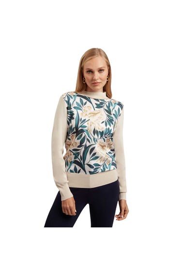 Ted Baker Womens/Ladies Merrni Tulip Sweatshirt - Ivory