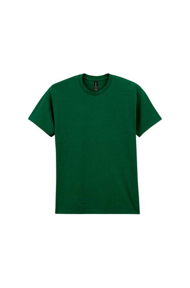 Gildan Unisex Adult Heavy Cotton T-Shirt - Fan Dark Green