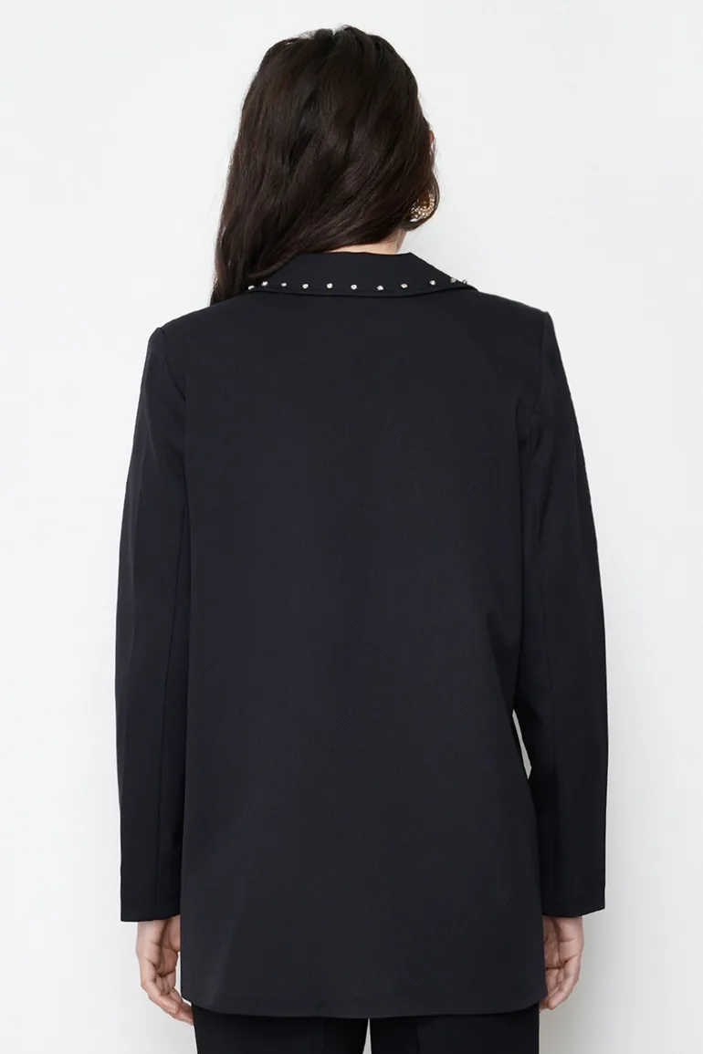 Black Regular Finike Plain Woven - 5