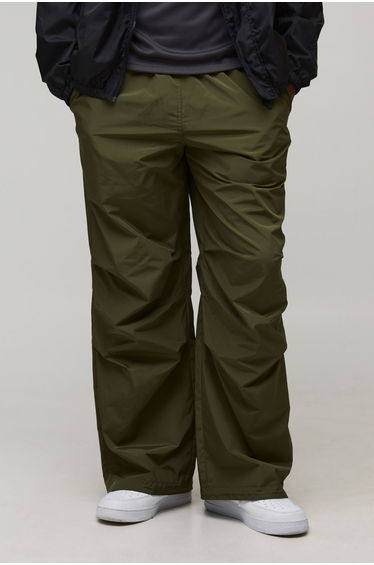 Parachute Fit Reversible Ripstop Utility Trouser - khaki