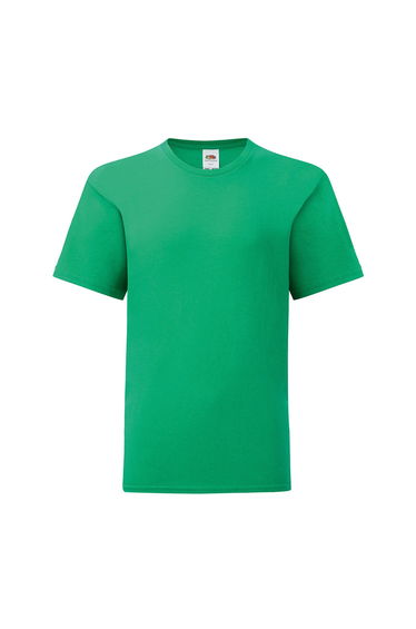 Fruit of the Loom Childrens/Kids Iconic 150 T-Shirt - Kelly Green
