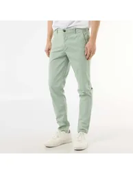 Slim-fit chinos GREEN - 4