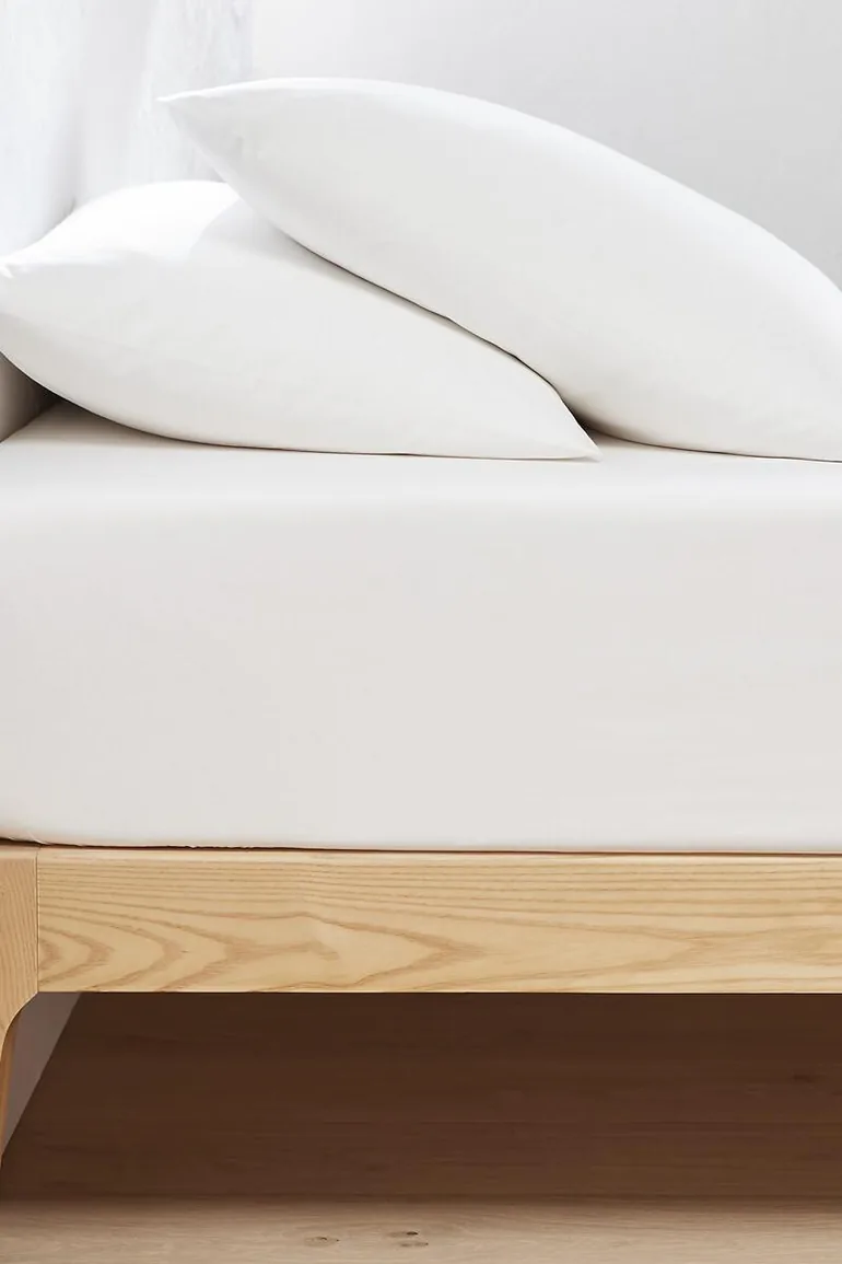 شرشف سرير قطن بحواف مطاطية إرتفاع 25سم