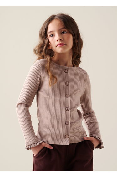 Nellie Rib Long Sleeve Top