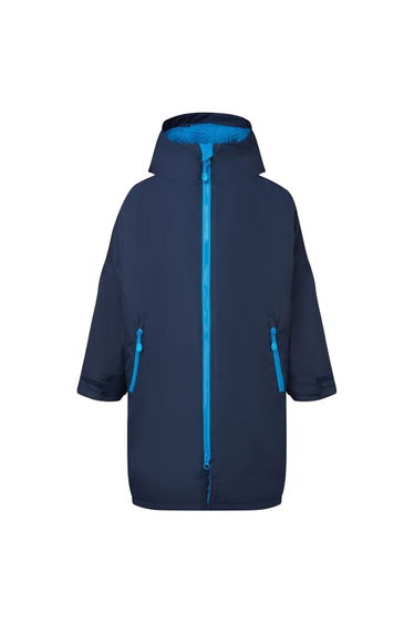 TriDri Childrens/Kids Changing Robe - Navy/Sapphire