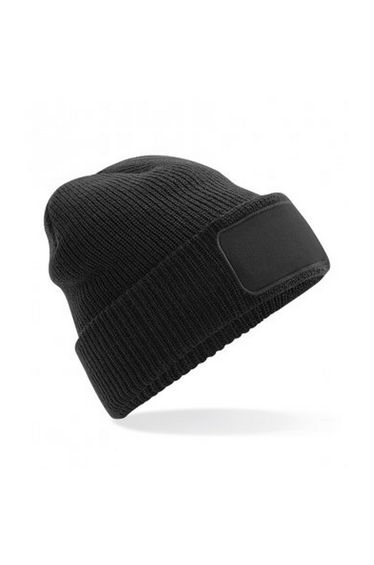 Beechfield Adults Thinsulate Printers Beanie - Black