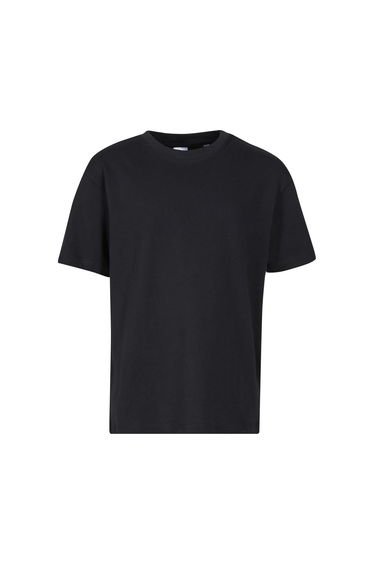 New Morning Studios Childrens/Kids Oversized T-Shirt - Black