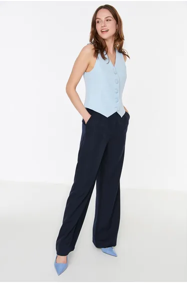 Vest - Navy blue - Basic